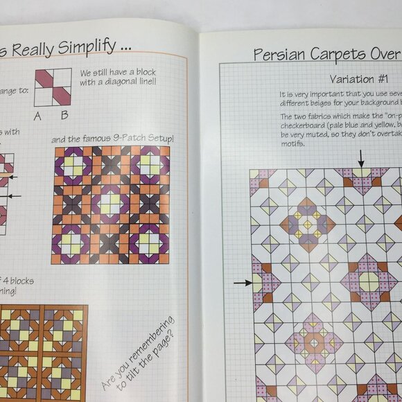 Vintage 1996 Kansas Connections #4 Mary Ellen Hopkins Quilt Design Patterns Book - Picture 5 of 9